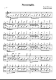 Easy Piano Passacaglia - Handel Halvorsen (Arr. Shappax) - Syllabic Note Names