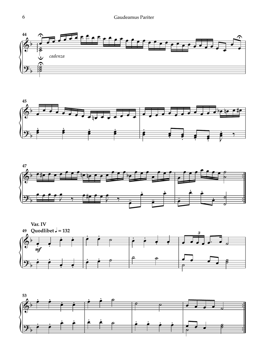 Three in One Piano Solo - Digital Sheet Music page 6