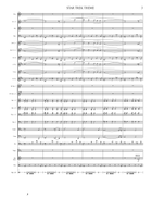 Star Trek Theme Concert Band scores gallery preview page 3