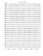 Star Trek Theme Concert Band scores gallery preview page 4