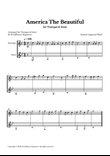 America The Beautiful - For Trumpet & Horn