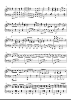 Lloviendo Estrellas Piano Solo scores gallery preview page 3