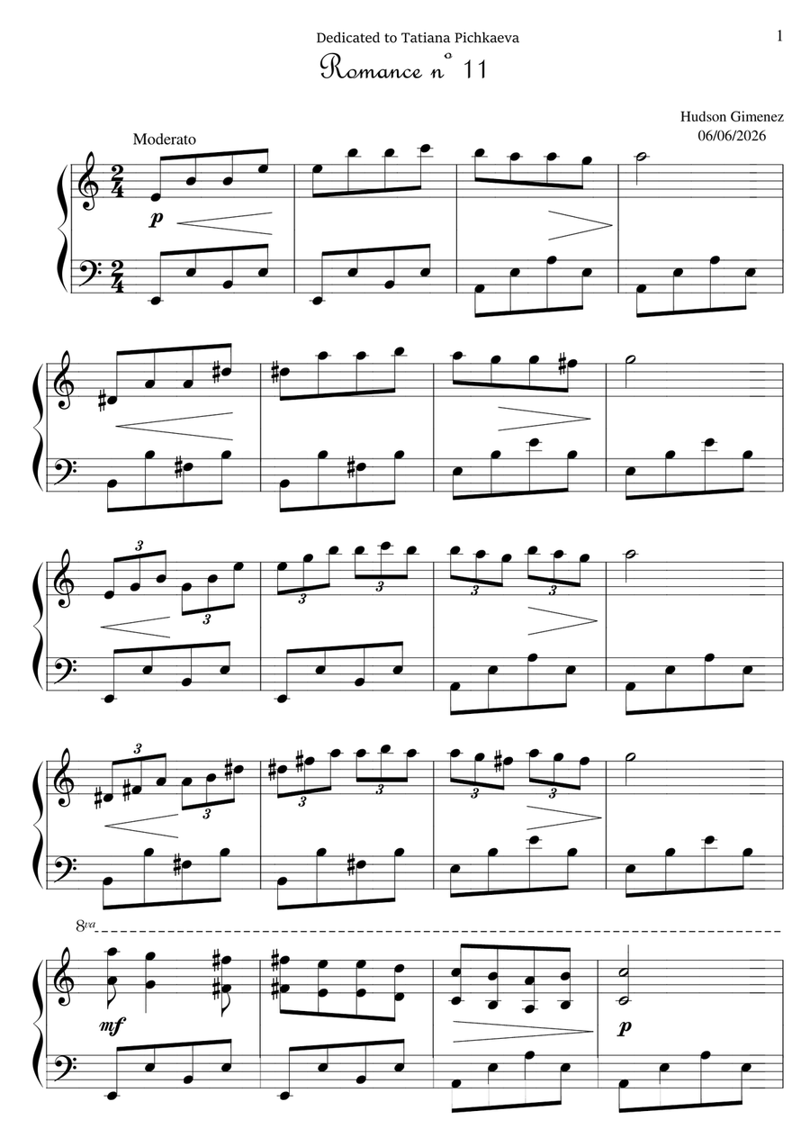 3 Romances - Book 4 Piano Solo - Digital Sheet Music page 5