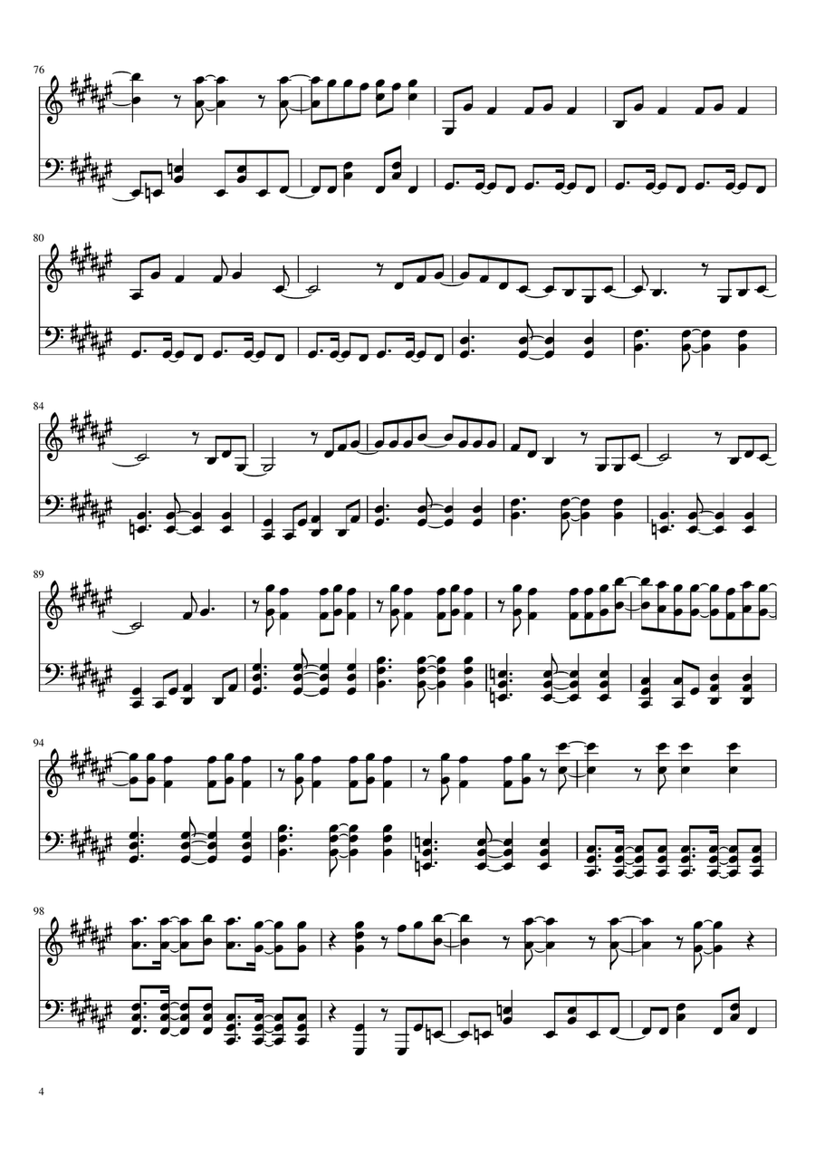 Show Me A Leader Piano Solo - Digital Sheet Music page 4