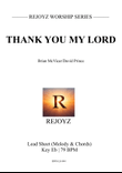 Thank You My Lord