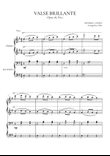 VALSE BRILLANTE, Opus 18, No.1