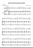 The Star Spangled Banner - Oboe and Piano (with Chords)
