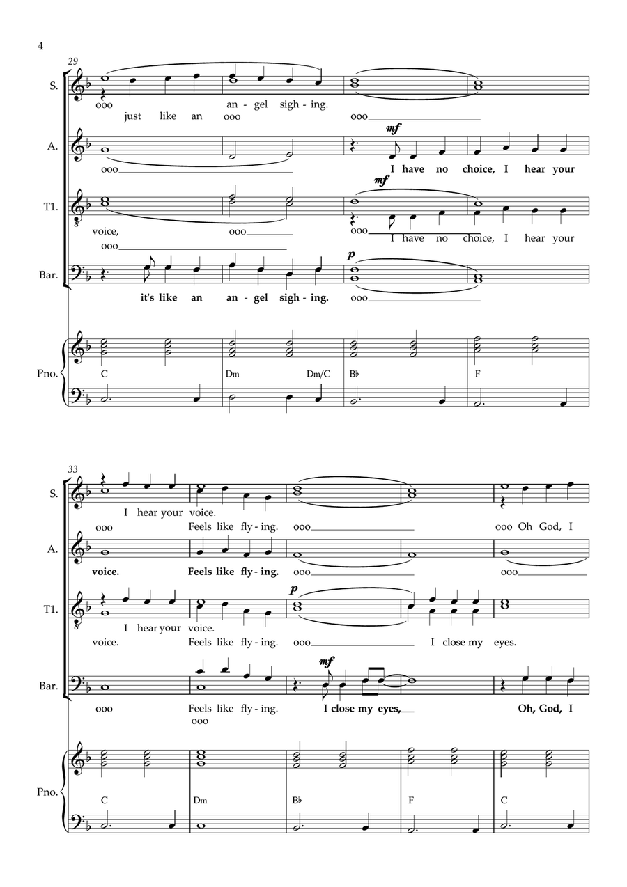 Like A Prayer by Madonna SSAATTBB - Digital Sheet Music page 4