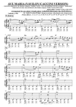 Vavilov (Vladimir) (not Caccini) - AVE MARIA - Arrangement for easy piano// 4-hands piano// duo