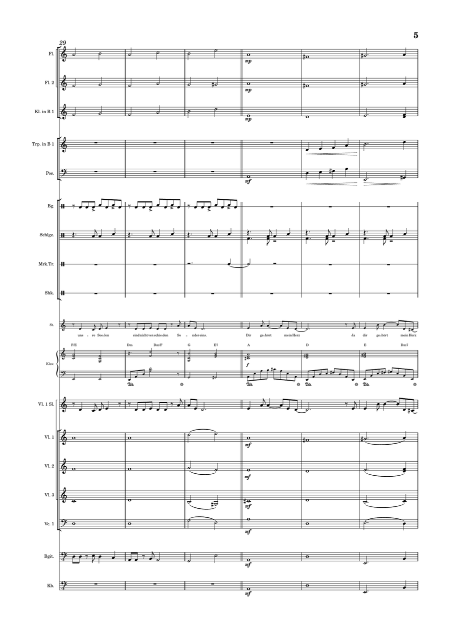 You'll Be In My Heart by Phil Collins Full Orchestra - Digital Sheet Music page 5