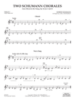 Two Schumann Chorales (arr. Carl Strommen) - Violin 3 (Viola Treble Clef)