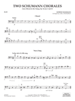 Two Schumann Chorales (arr. Carl Strommen) - Bass
