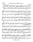 America the Beautiful (Piano Solo)