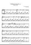 Children's Song No. 3