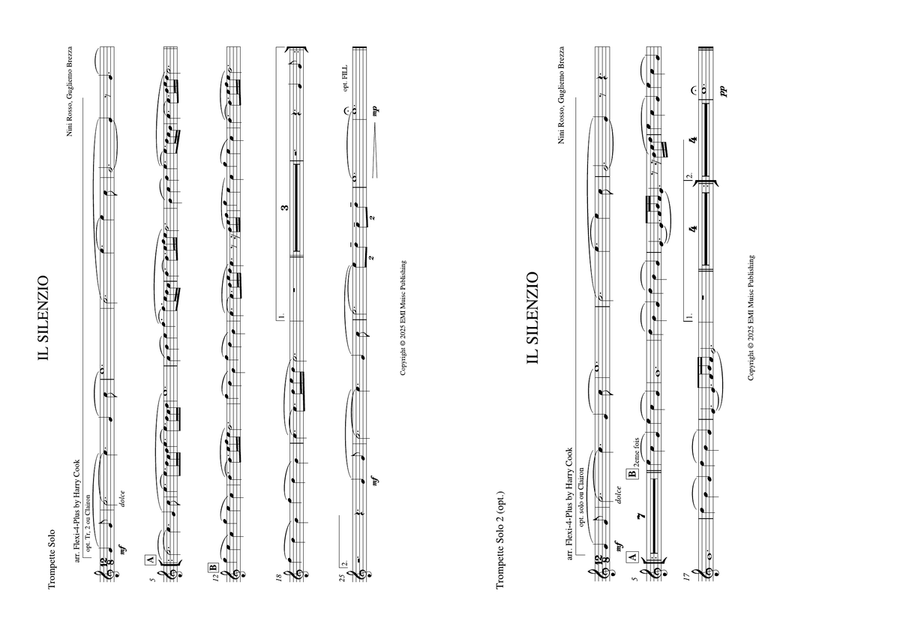 Il Silenzio Concert Band - Digital Sheet Music page 6