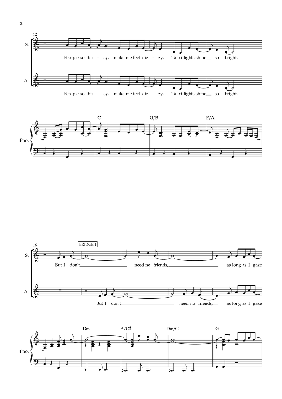Waterloo Sunset by The Kinks SA - Digital Sheet Music page 2