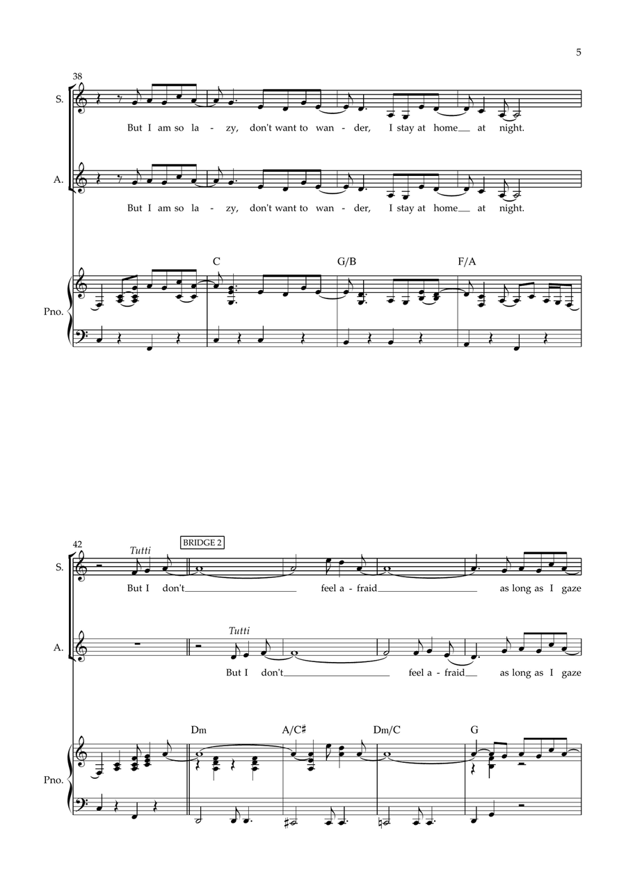 Waterloo Sunset by The Kinks SA - Digital Sheet Music page 5