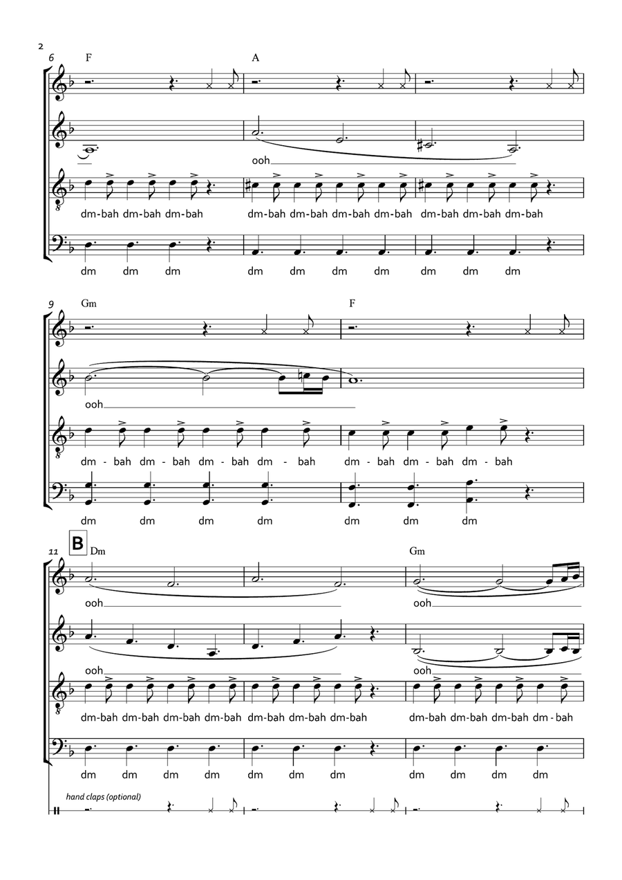 Uprising by Muse 4-Part - Digital Sheet Music page 2