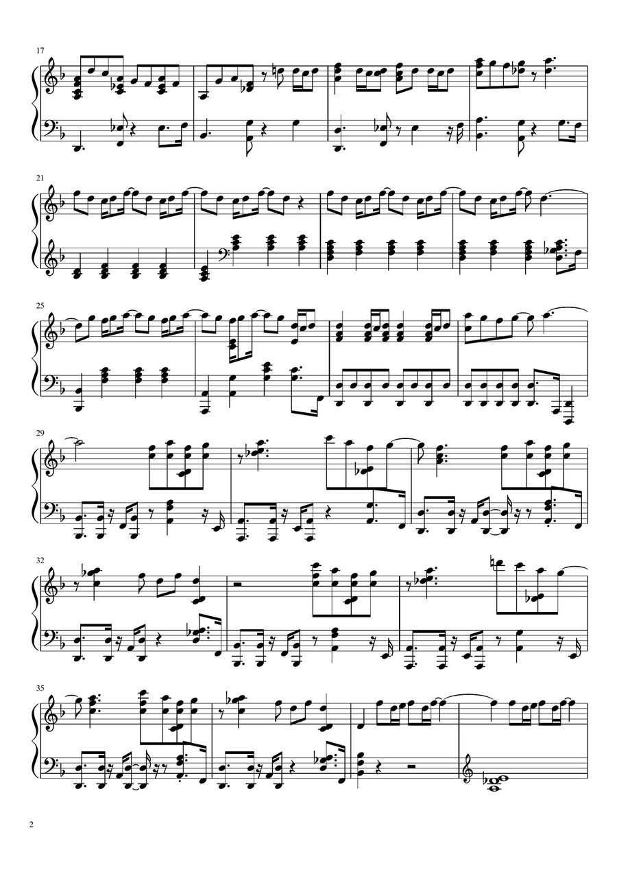 Sweet Nothing by Taylor Swift Easy Piano - Digital Sheet Music page 2