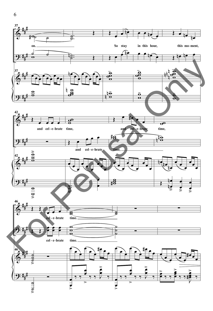 Celebrate Time SSATB - Sheet Music page 5