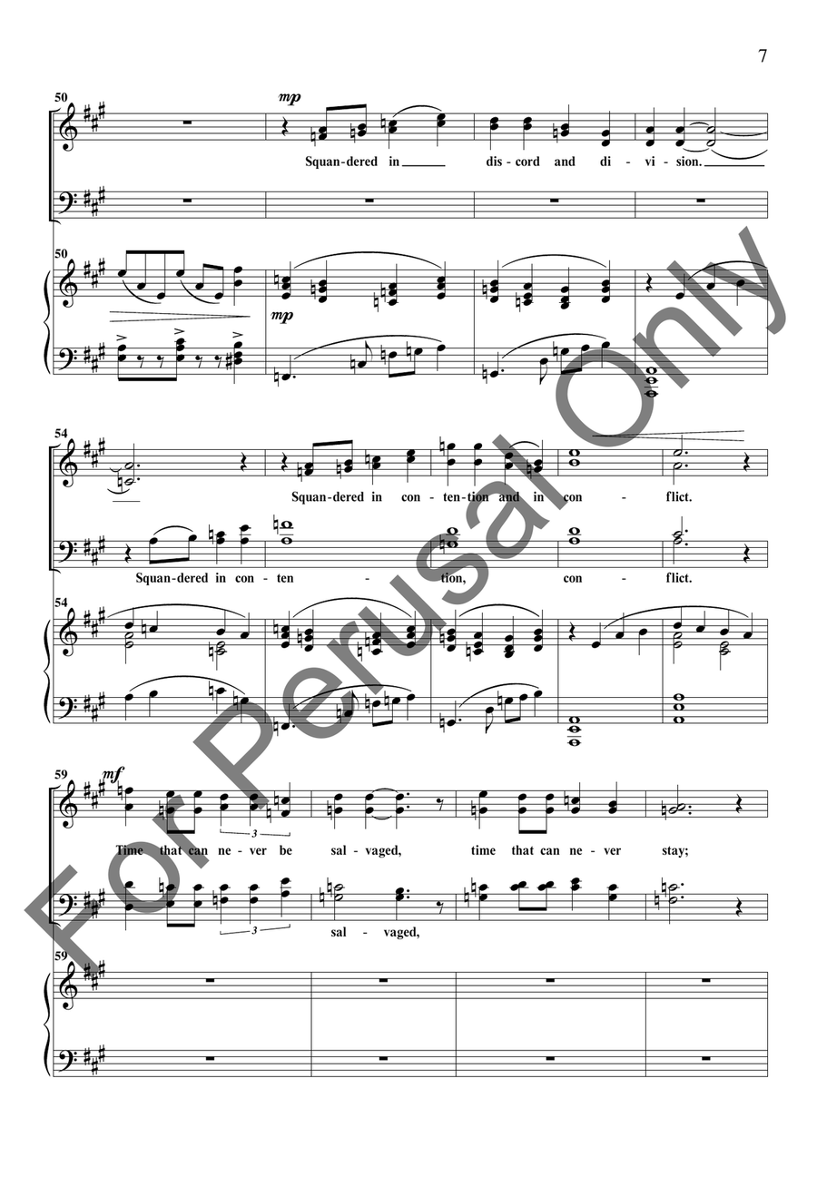Celebrate Time SSATB - Sheet Music page 6