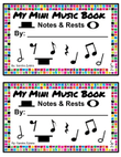 My Mini Music Book: Notes & Rests