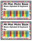 My Mini Music Book: Music Alphabet & Keyboard