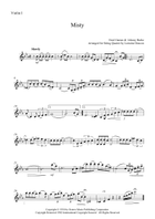 Misty String Quartet scores gallery preview page 3
