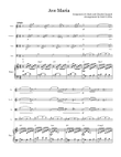 Ave Maria - Quartet Strings and Piano - Easy/Intermediate