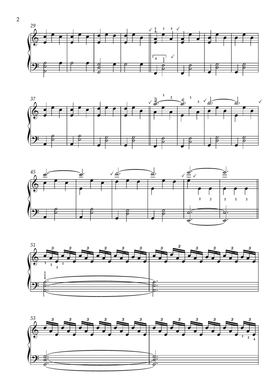 Interstellar Celtic Harp - Digital Sheet Music page 2