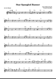 The Star Spangled Banner - Trumpet
