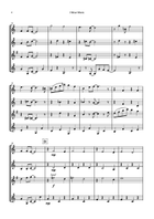 I Hear Music Clarinet Quartet scores gallery preview page 6