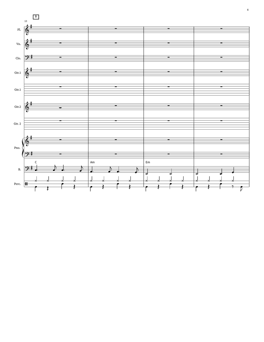 Behaving Badly Concert Band - Digital Sheet Music page 4