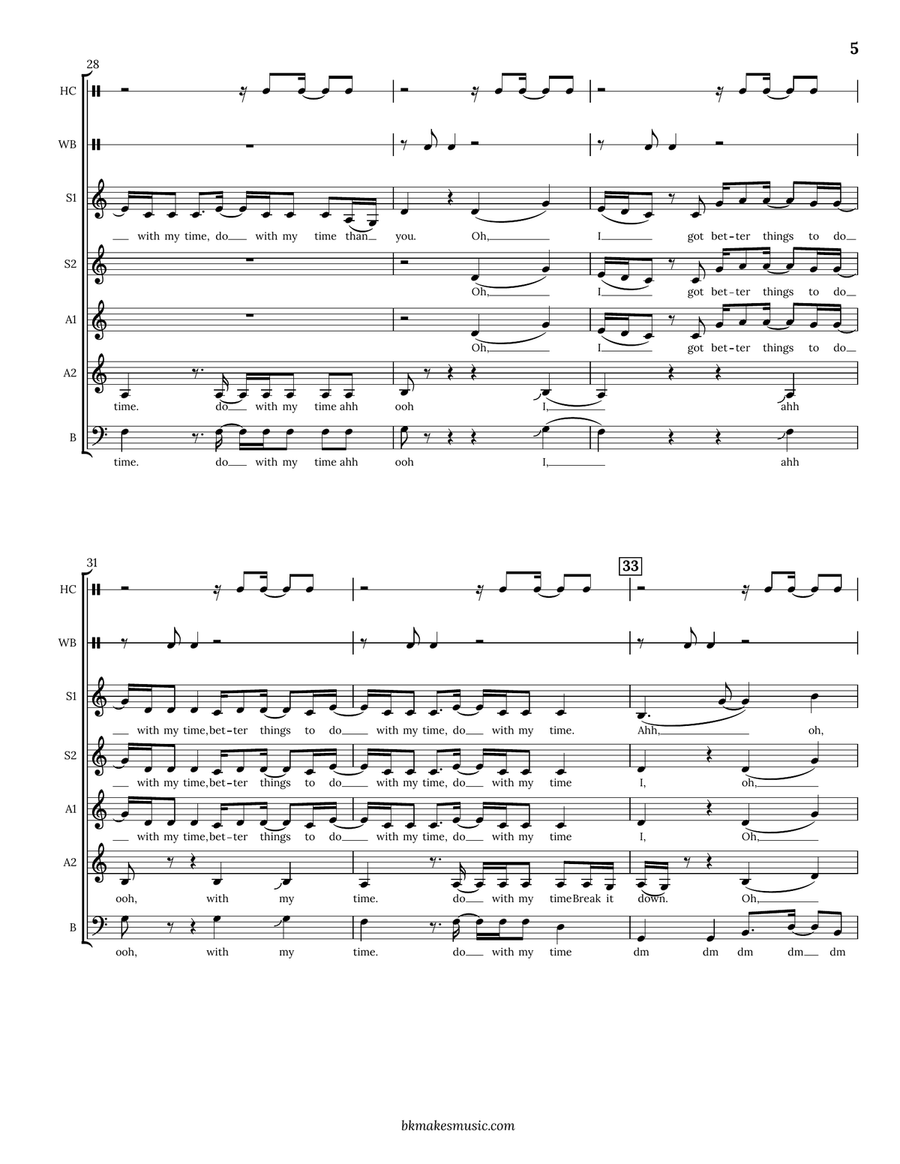 Better Things SSAATTBB - Digital Sheet Music page 6