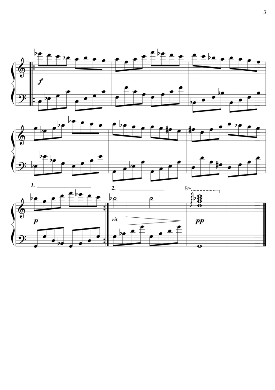 3 Romances - Book 5 Piano Solo - Digital Sheet Music page 4