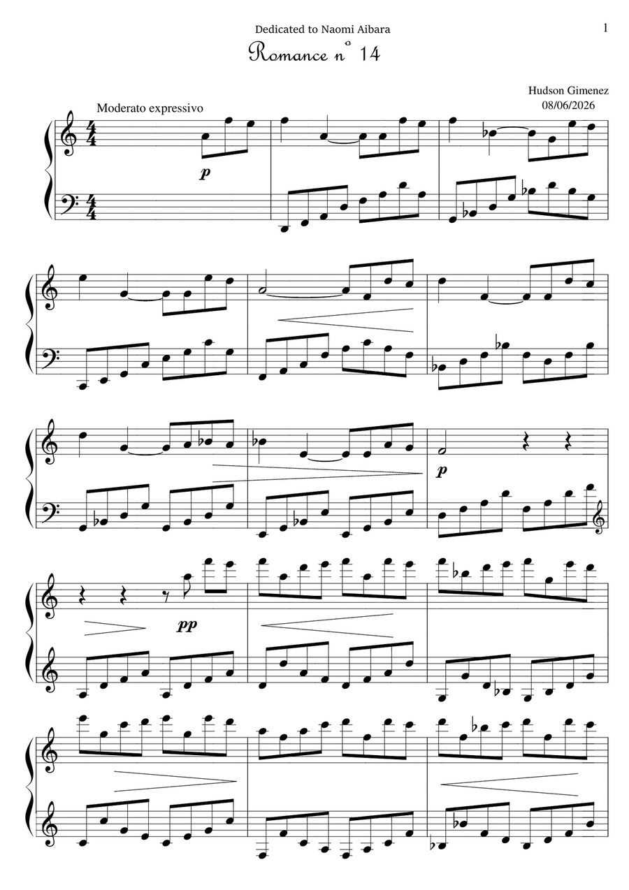 3 Romances - Book 5 Piano Solo - Digital Sheet Music page 5
