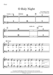 O Holy Night – Choir Part (SATB) for Pops Orchestra Arrangement