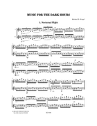 Music for the Dark Hours Guitar Duet scores gallery preview page 3