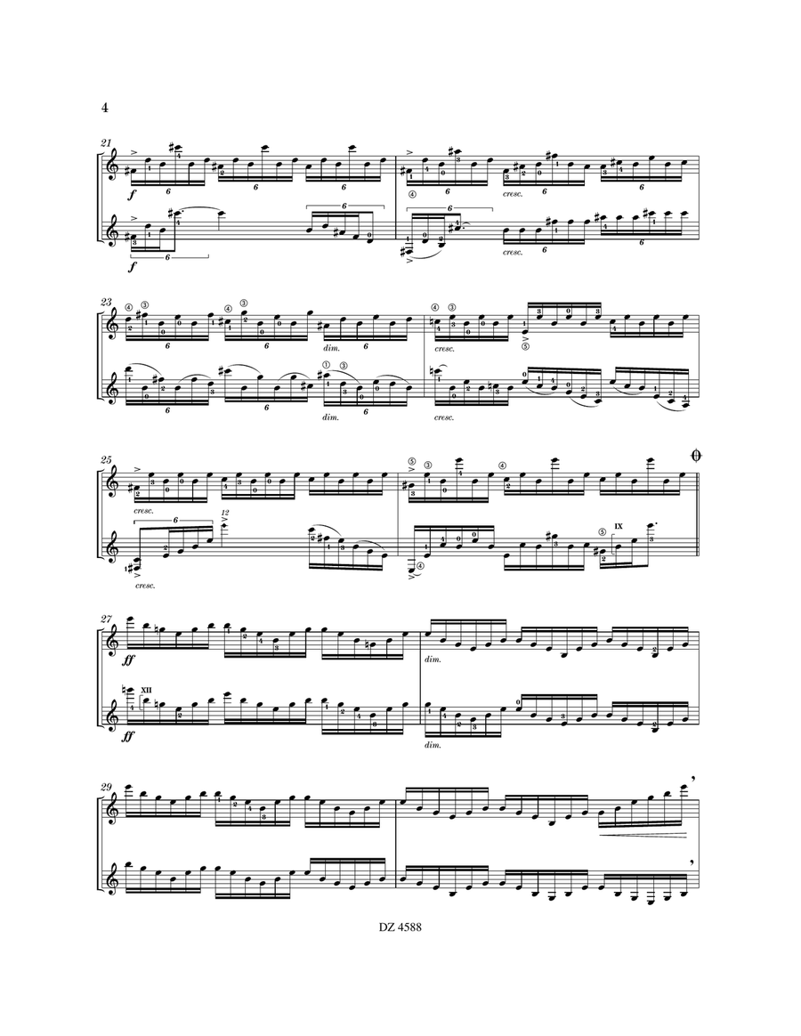 Music for the Dark Hours Guitar Duet - Digital Sheet Music page 5