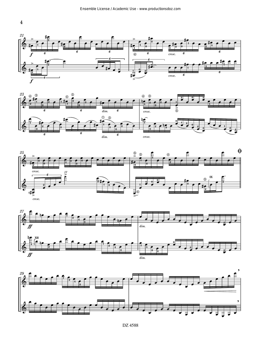 Music for the Dark Hours Guitar Duet - Digital Sheet Music page 4