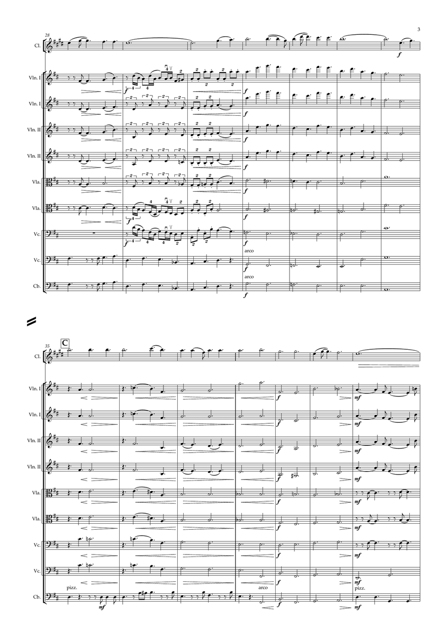Let us Break Bread Together String Orchestra - Digital Sheet Music page 3