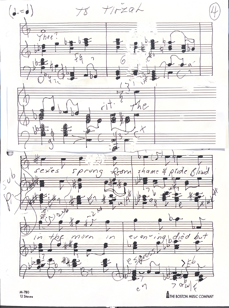 To Tirzah Piano, Vocal - Digital Sheet Music page 4