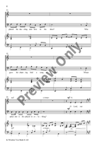 In Wisdom You Made It All 4-Part scores gallery preview page 4