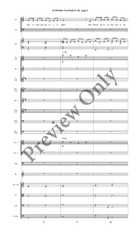 In Wisdom You Made It All Orchestration CD 4-Part scores gallery preview page 5