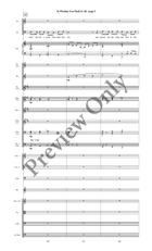 In Wisdom You Made It All Orchestration CD 4-Part scores gallery preview page 7