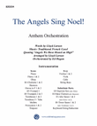 The Angels Sing Noel! Orchestration CD