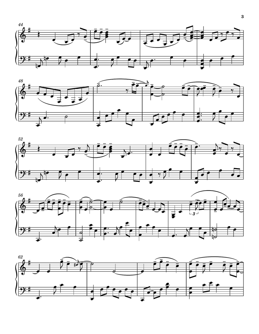 Mind Games by John Lennon Piano Solo - Digital Sheet Music page 3