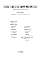 Easy Brass Band scores gallery preview page 3