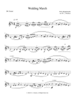 Wedding March (Clarinet Solo)