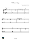 We Three Kings - Piano Reduction